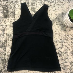 Lululemon Mesh V-Neck Top